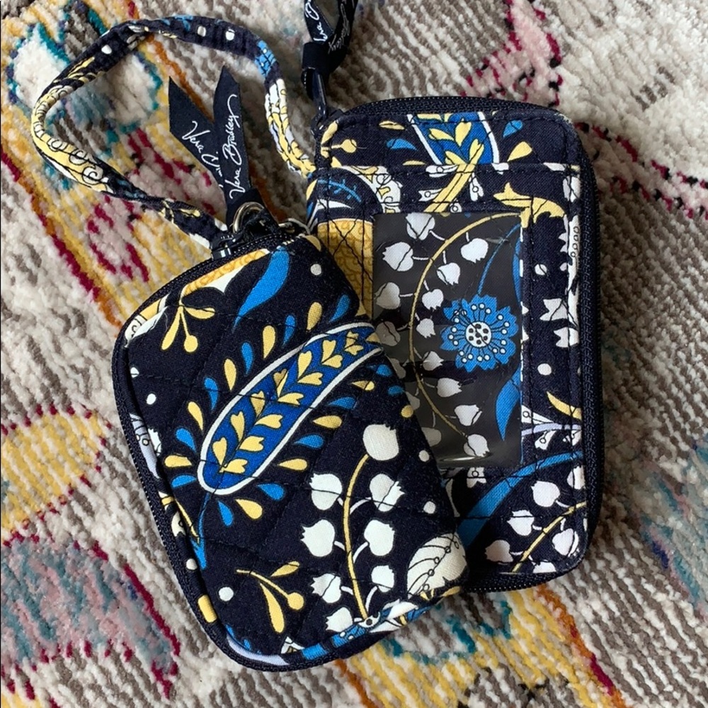 Vera Bradley wristlet and coin purse
